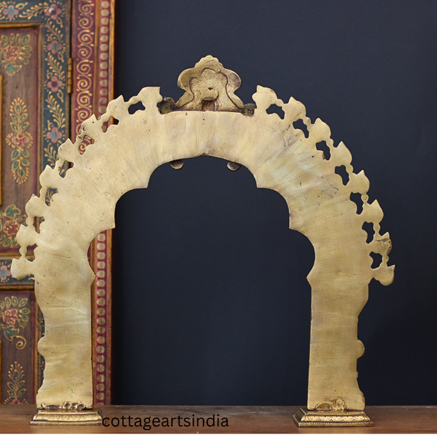 Brass Prabhawali Kirtmukha