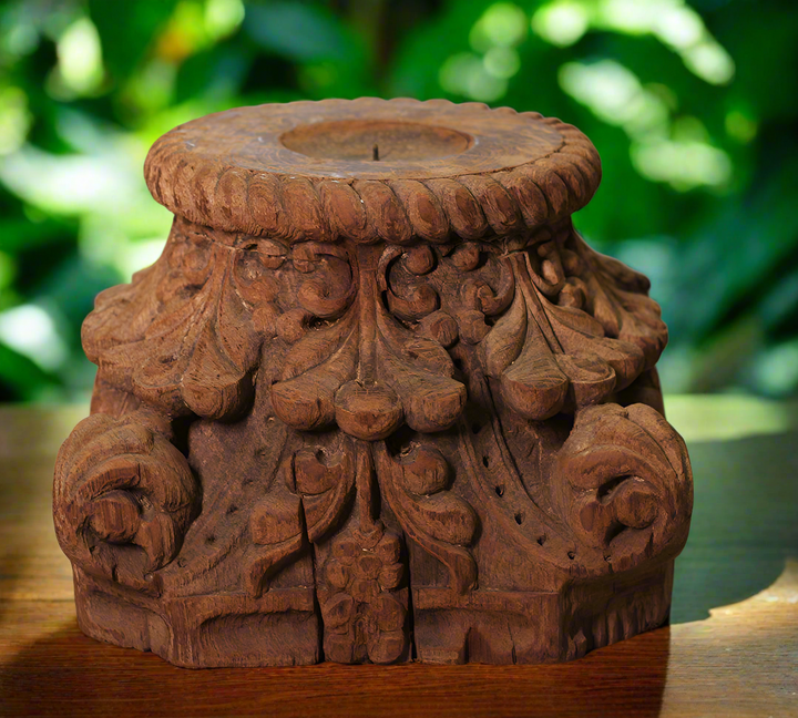 Wooden Carved Base