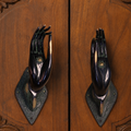 Brass Hand Wall Decor Pair | Blessing & Meditation Hands