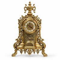 Brass Vintage Roman Design Mantlepiece Clock-Big Size