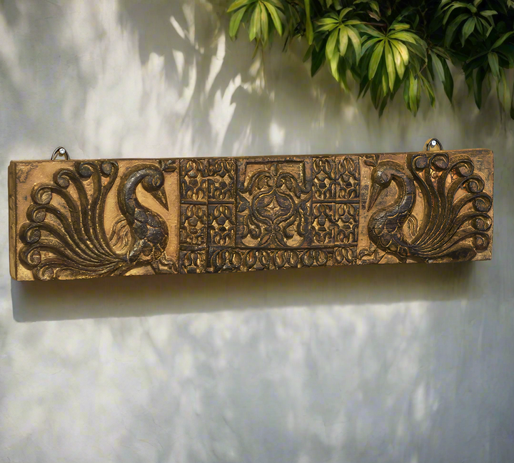 Wood Wall Panel Peacock