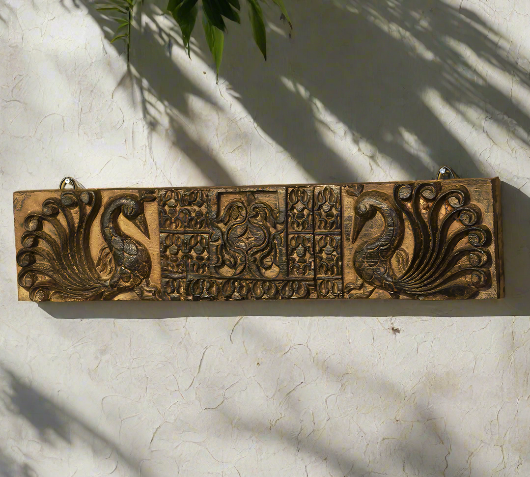 Wood Wall Panel Peacock