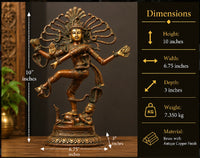Brass Dancing Shiva - Natraj