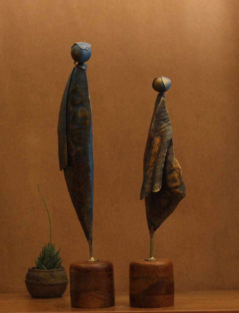Abstract Couple Sculpture