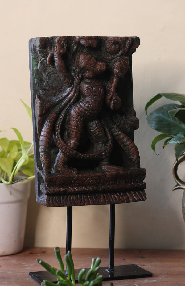 Vintage Wood /Stone Hanuman