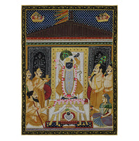 Shrinathji Haveli Darshan Hand Painted Pichwai Painting