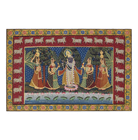 Shrinathji in Vrindavan Pichwai Painting
