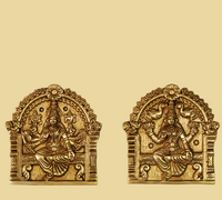 Brass Ashta Lakshmi Wall Hanging (Set of 8 Lakshmi)