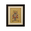 Sacred Shrinathji Pichwai Painting with Gold Accents on Paper