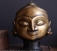 Brass Gauri Head Pair