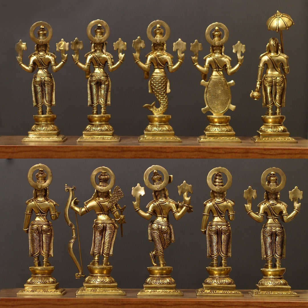 Brass Dasavatharam 12" Xtra Fine
