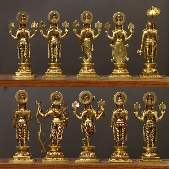 Brass Dasavatharam 12" Xtra Fine