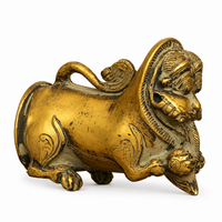 Brass Vintage Finish Palanquin Kirtimukha