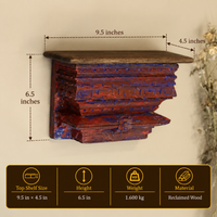 Wooden Wall Shelf Reclaimed Wood