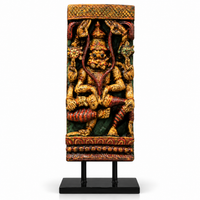 Vintage Wood/ Stone Narsimha