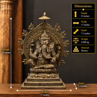 Balinese Bronze Ganesha