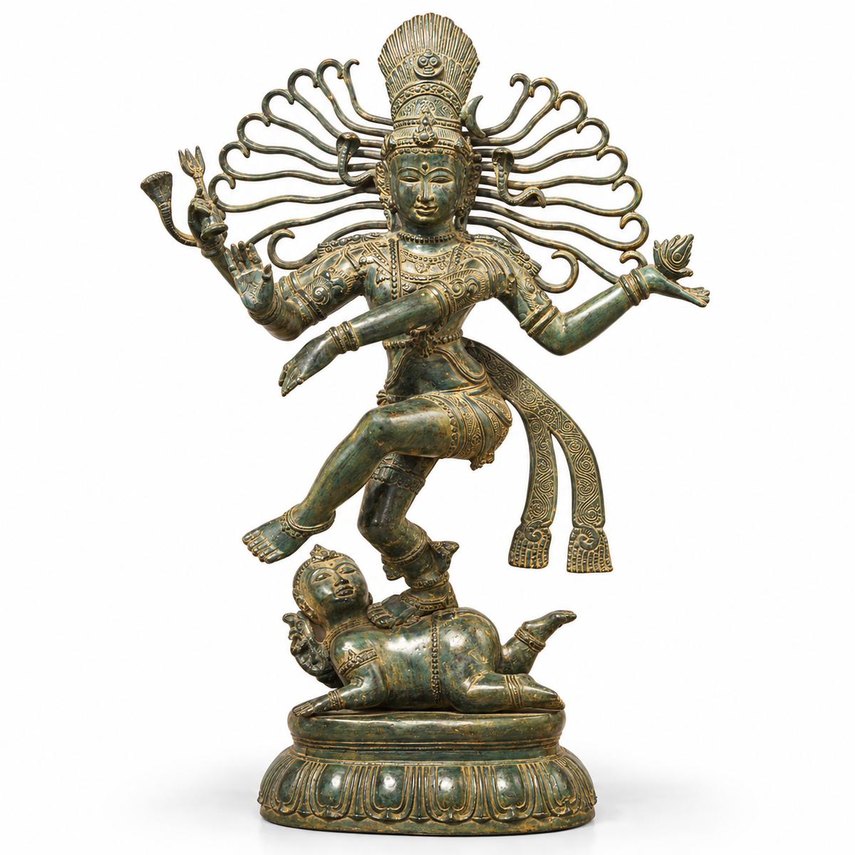 Balinese Bronze Dancing Shiva -Nataraj 27"