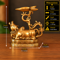 Brass Balinese Oil Lamp
