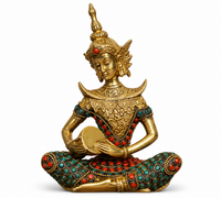Brass Thai Musicians Stonework