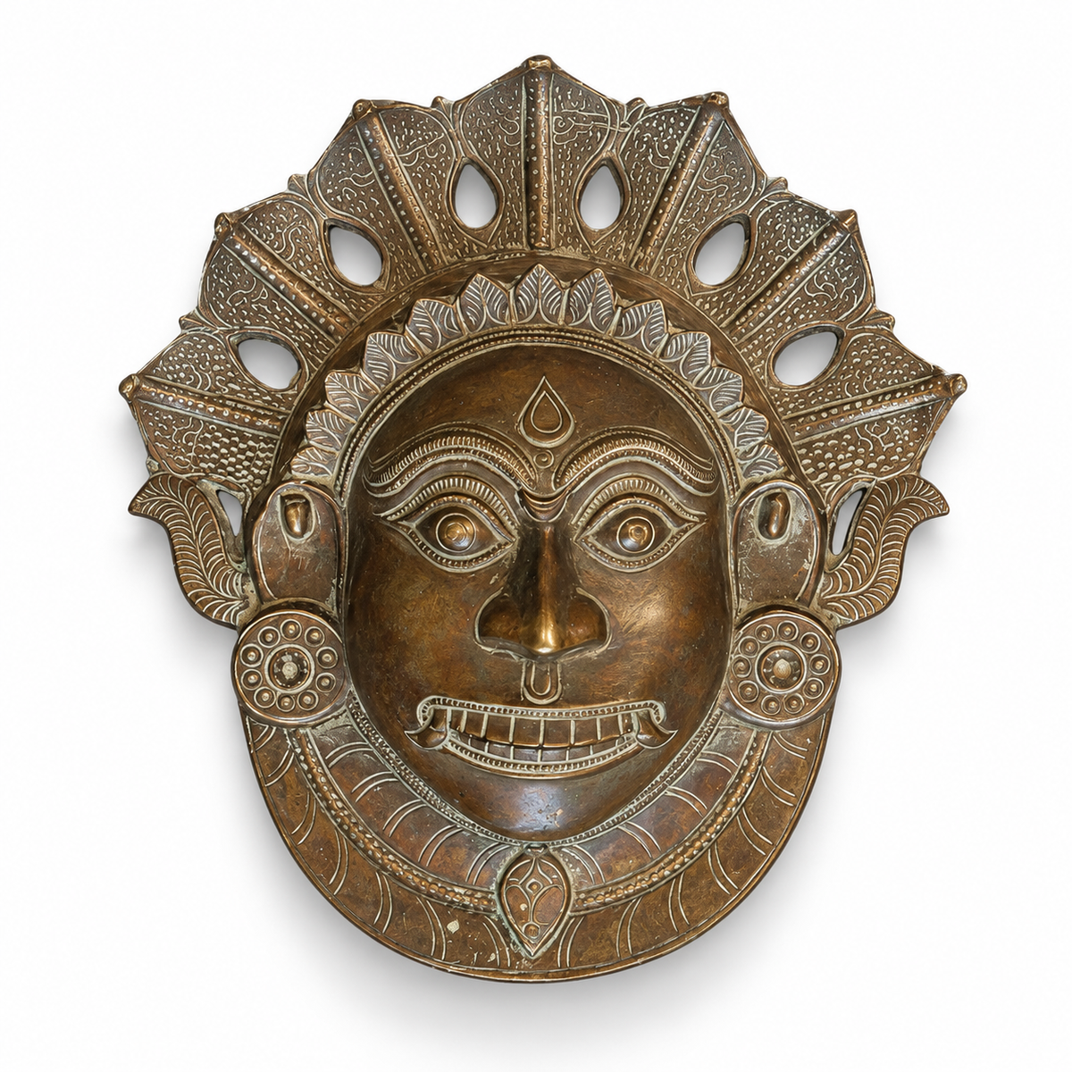 Bronze Panjurli Bhuta Mask