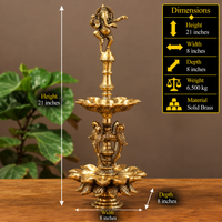 Brass  Oil Lamp