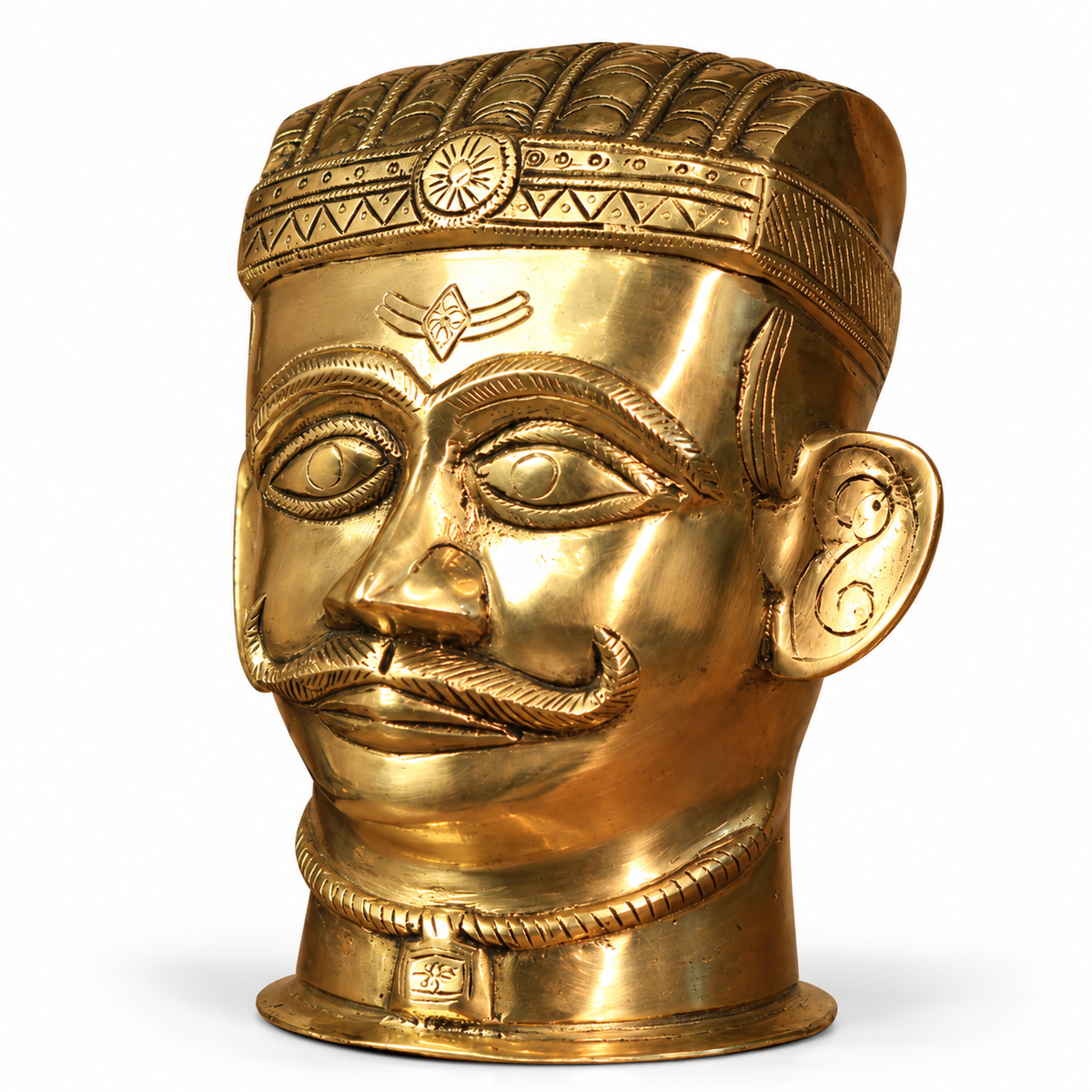 Brass Shiva Mukhlingam Idol