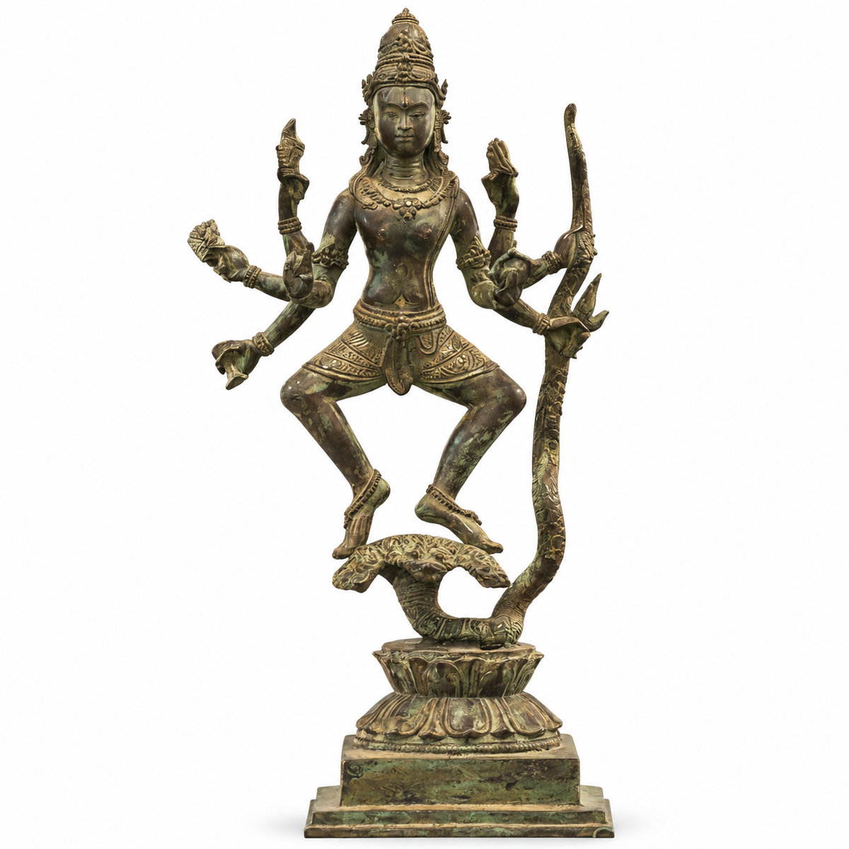 Shiva Nataraja – The Cosmic Dancer (Indonesian Bronze Sculpture)