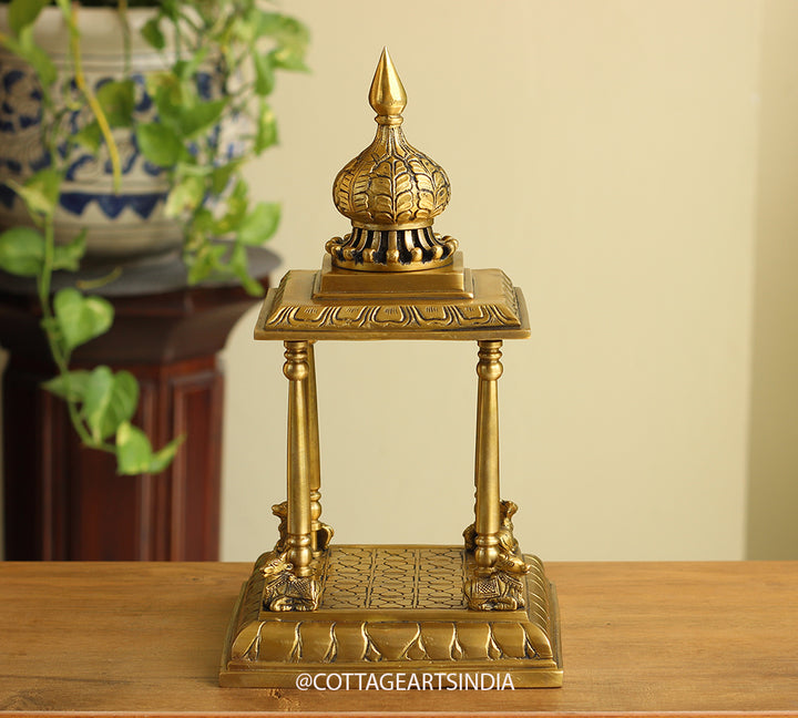Brass Temple 14"