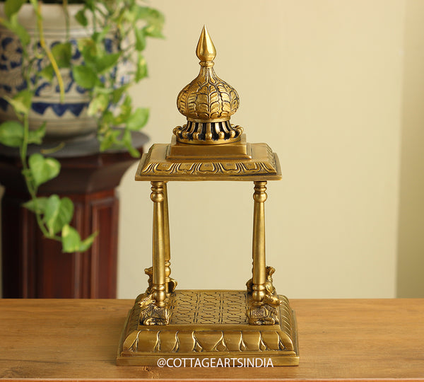 Brass Temple 14"