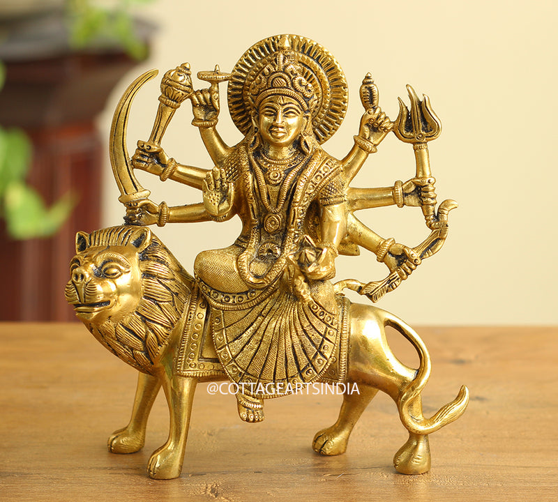 Brass Durga