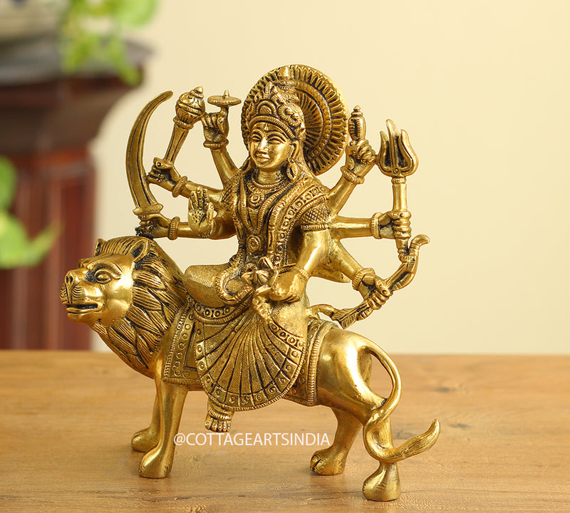 Brass Durga