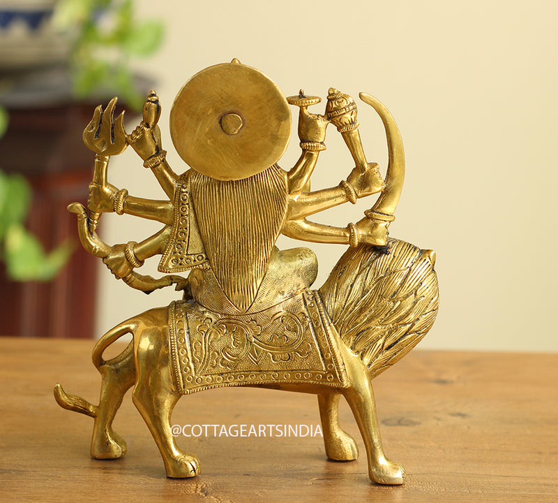 Brass Durga