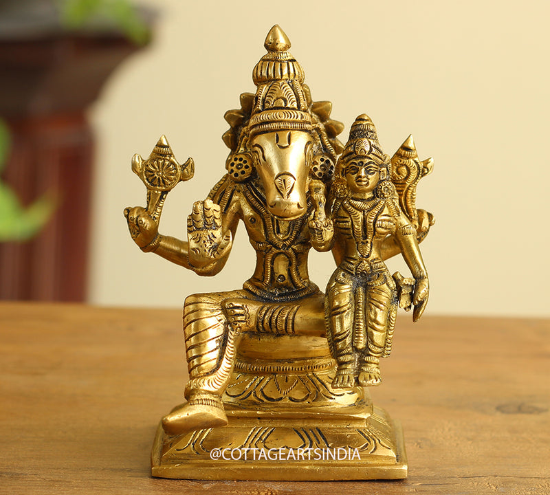 Brass Varaha Laxmi