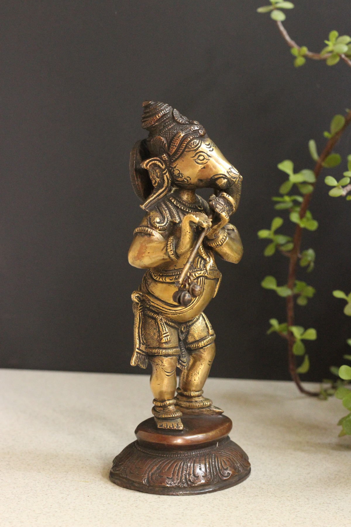 Brass Musical Ganeshas | Handcrafted Dancing Ganesh Musicians Collection