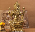 Brass Laxmi Sitting