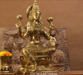 Brass Laxmi Sitting
