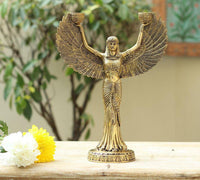 Brass Egyptian Goddess Isis Candle Stand