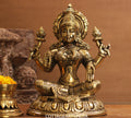 Brass Laxmi Sitting 10.5 inches