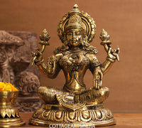 Brass Laxmi Sitting 10.5 inches