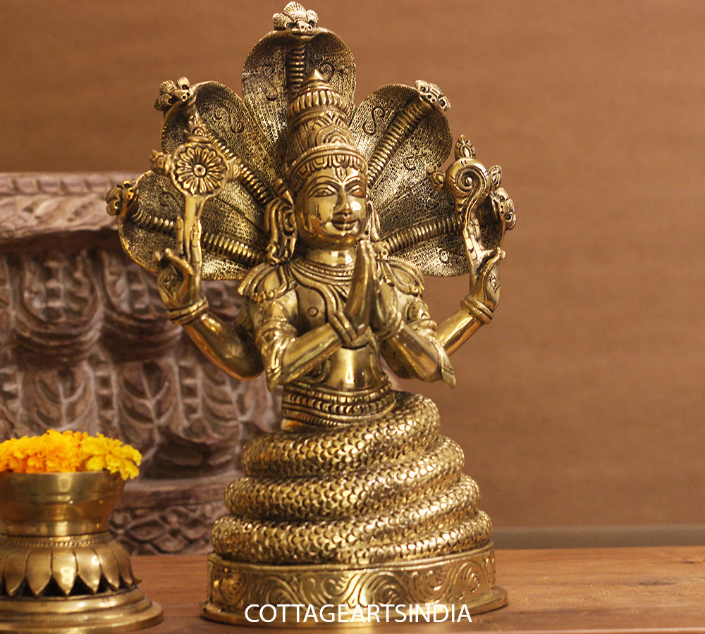 Brass Patanjali 12"