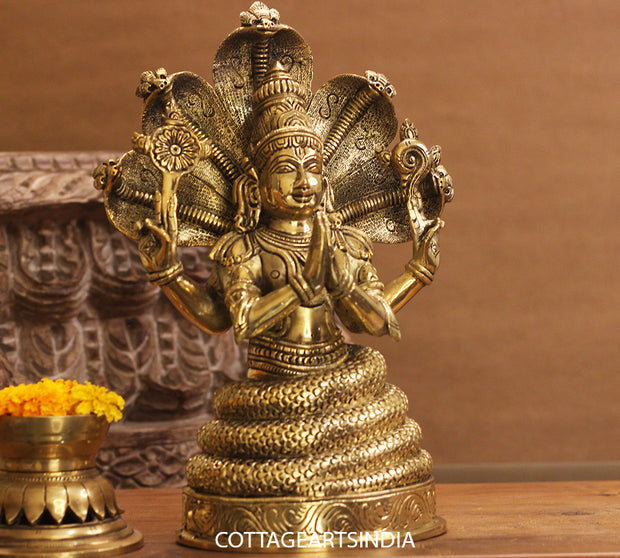 Brass Patanjali 12"