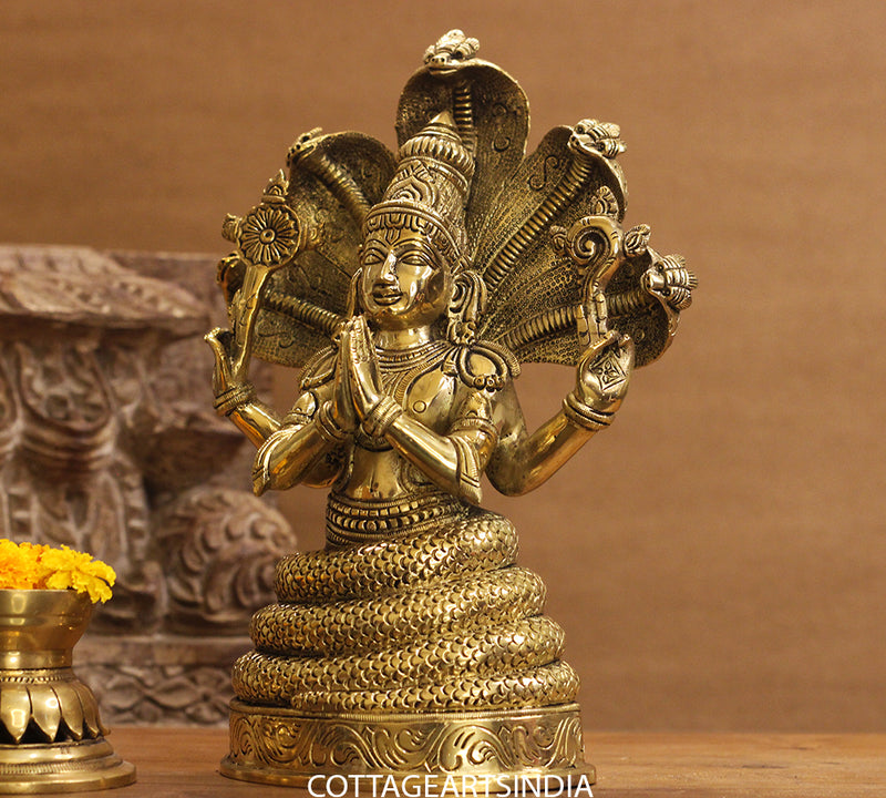 Brass Patanjali 12"