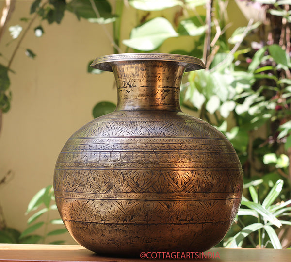 Brass Vintage Planter/Pot