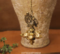 Brass Annapakshi small lamp