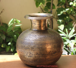 Brass Vintage Planter/Pot