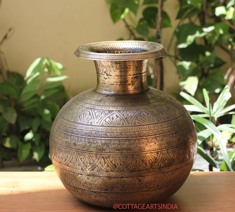 Brass Vintage Planter/Pot