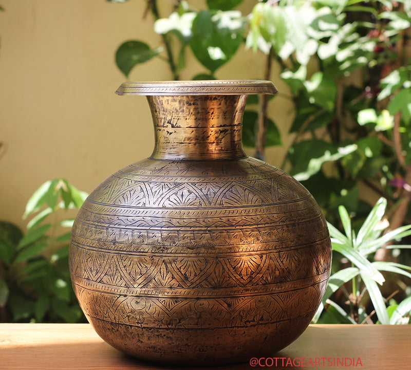 Brass Vintage Planter/Pot