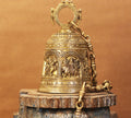 Brass God Figures Bell Big