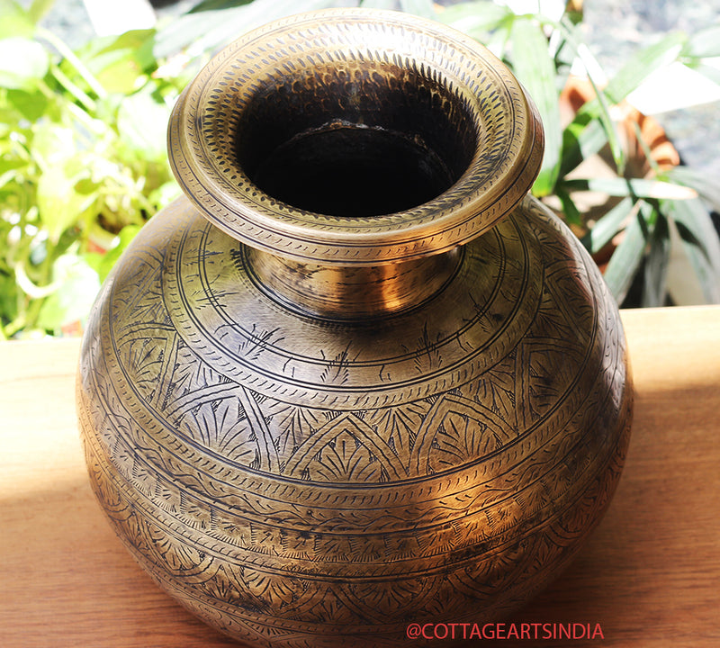 Brass Vintage Planter/Pot