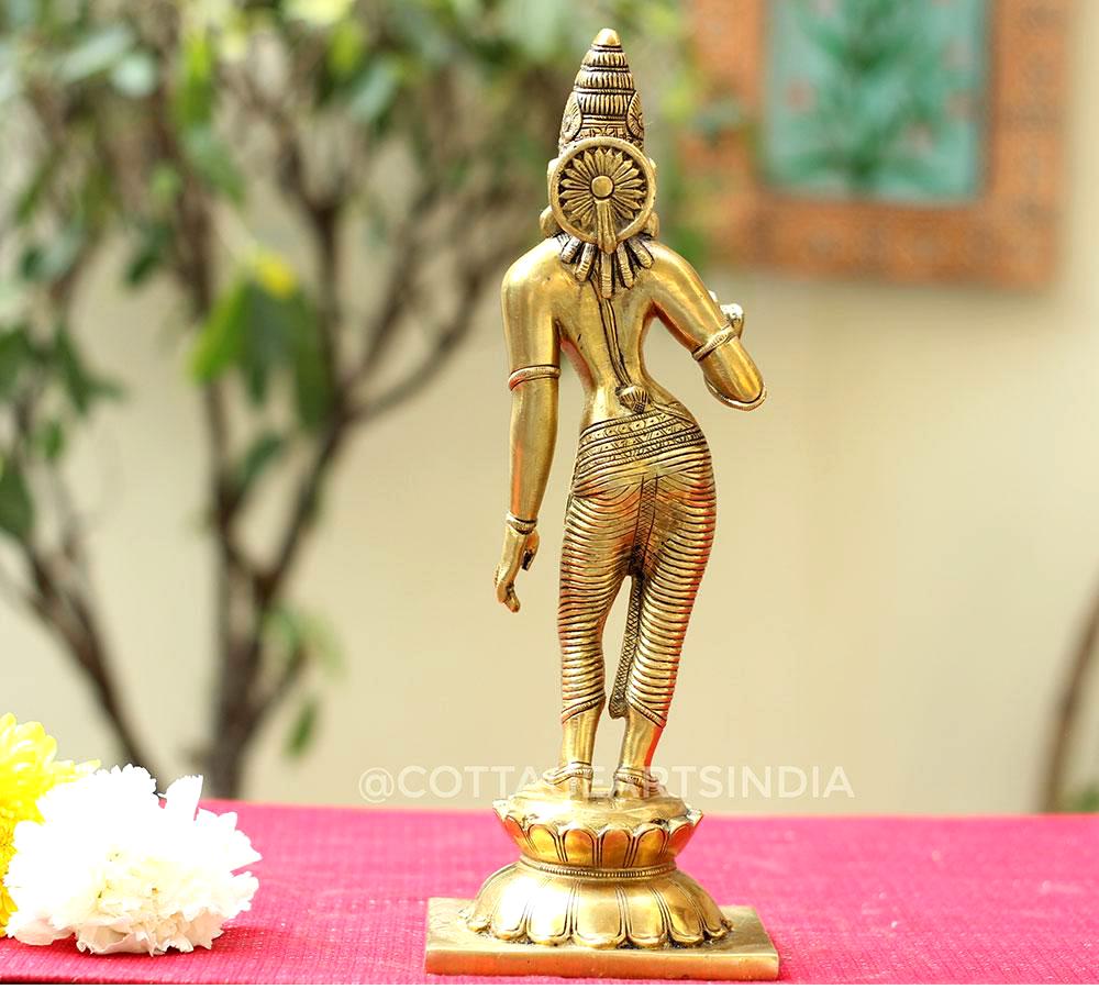 Brass Uma Parameshwari 12"